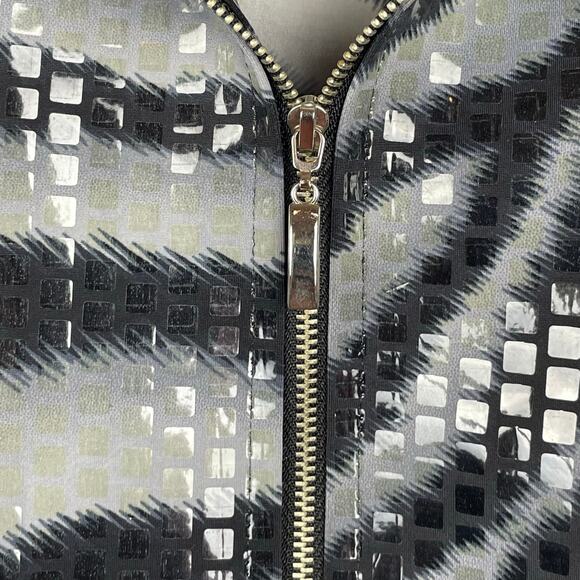 Misook Zebra Print Sequin Zip-Up Jacket XL Animal Print Statement Piece NWT - Picture 5 of 6